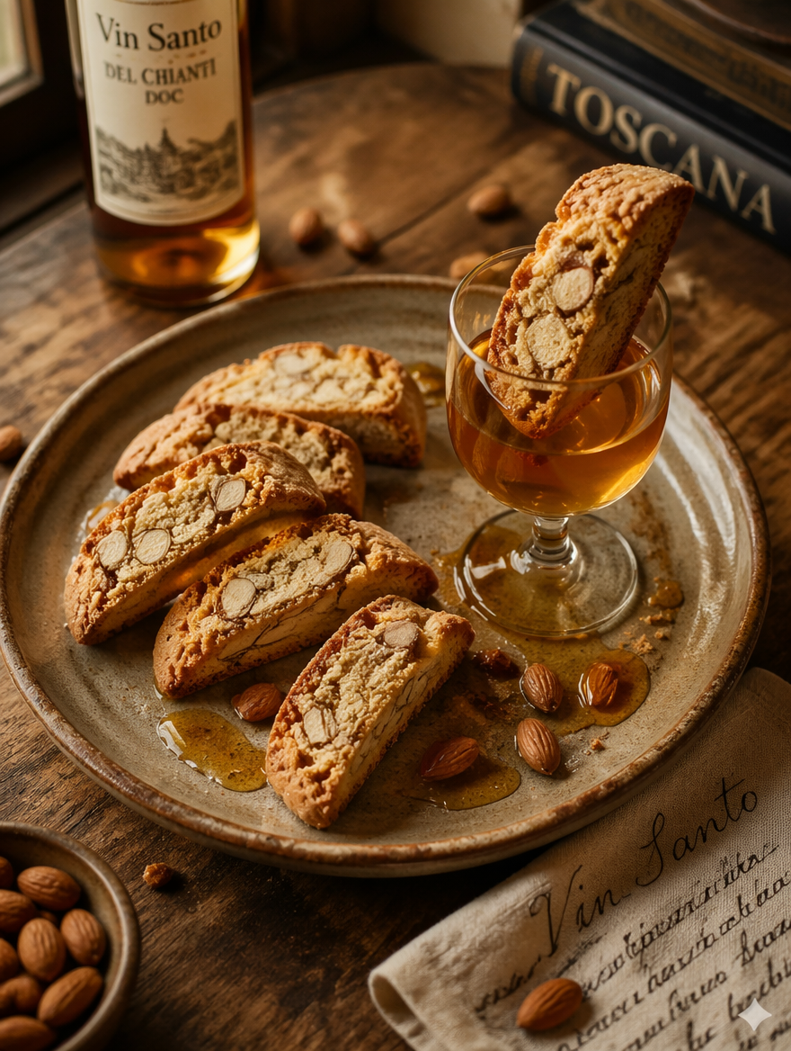Cantucci e Vin Santo